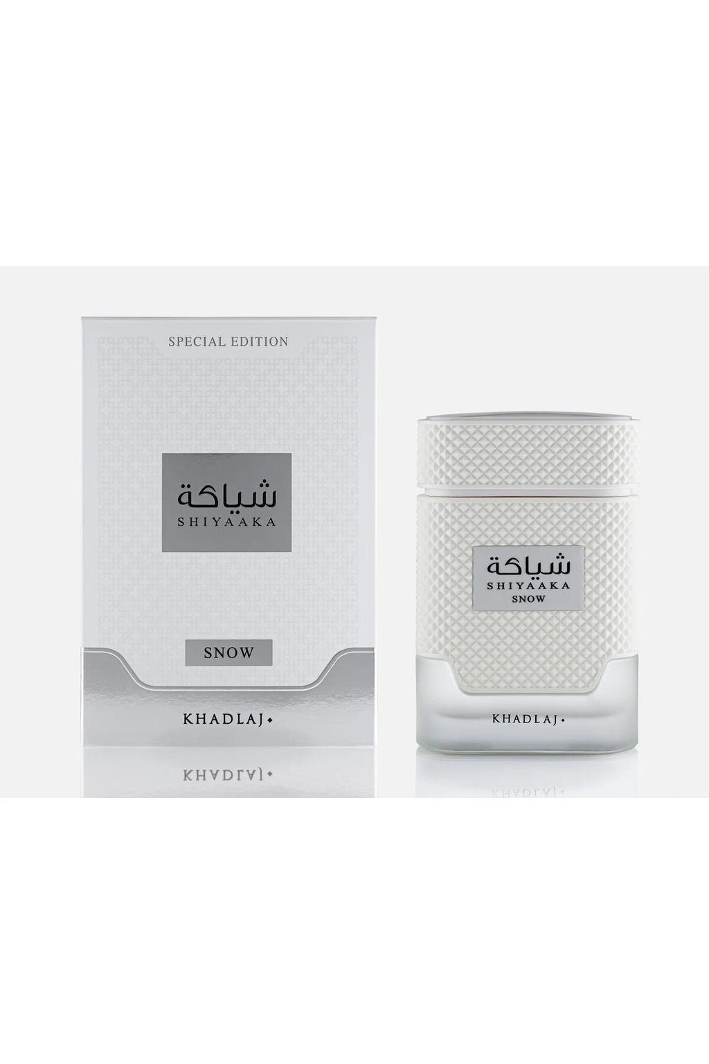Perfume Árabe Shiyaaka Snow Khadlaj Perfumes Compartilhável