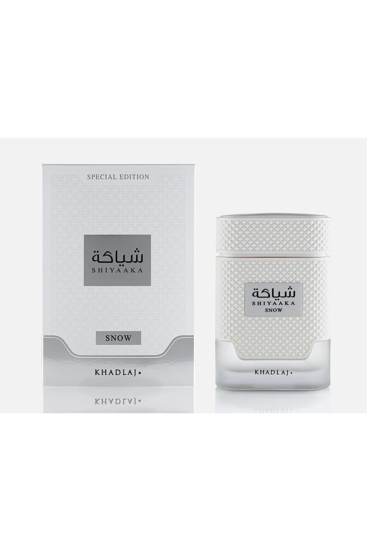 Perfume Árabe Shiyaaka Snow Khadlaj Perfumes Compartilhável