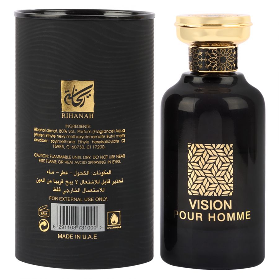 Rihanah Vision Pour Homme – 100 ML
