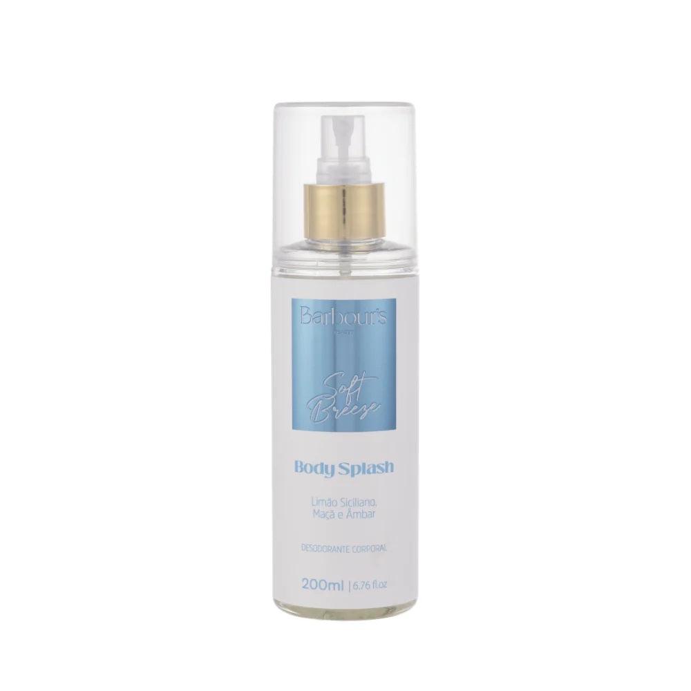Body Splash Soft Breeze Deo Colônia 200ml Barbour's Beauty