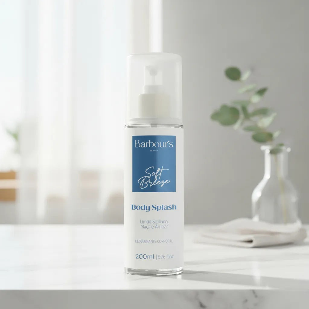Body Splash Soft Breeze Deo Colônia 200ml Barbour's Beauty