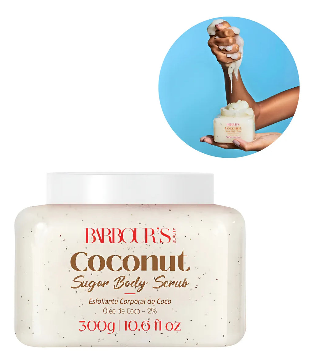 Esfoliante Corporal De Coco Barbours Coconut Sugar Body 300g Coconut