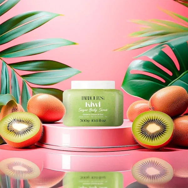 Esfoliante Corporal De Kiwi Barbours Sugar Body Scrub 300g Kiwi Sugar