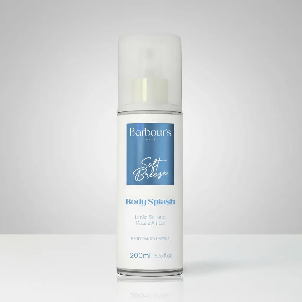 Body Splash Soft Breeze Deo Colônia 200ml Barbour's Beauty