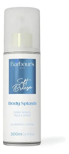Body Splash Soft Breeze Deo Colônia 200ml Barbour's Beauty