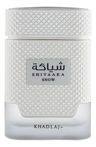 Perfume Árabe Shiyaaka Snow Khadlaj Perfumes Compartilhável
