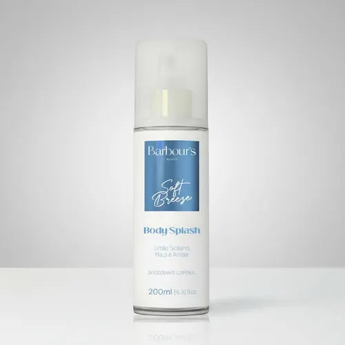 Body Splash Soft Breeze Deo Colônia 200ml Barbour's Beauty