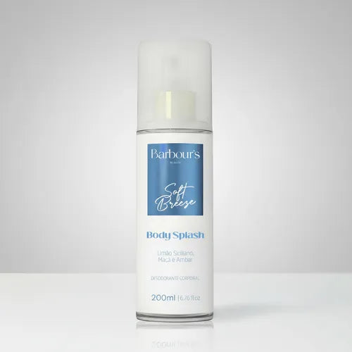 Body Splash Soft Breeze Deo Colônia 200ml Barbour's Beauty