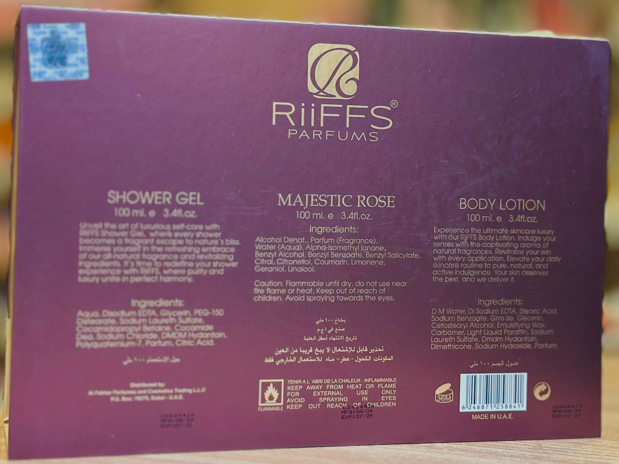 Kit Riiffs Majestic Rose Gift Set