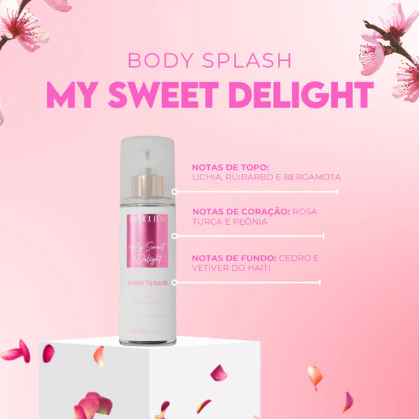 Body Splash My Sweet Delight Desodorante Colônia 200ml
